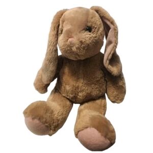 2009 Build a Bear Plush 15" Classic Golden Brown Bunny Rabbit Brown Eyes Retired